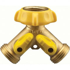 Nelson - Garden Hose Fittings & Repair Kits Type: Shut-Off Valve Connector Type: Male; Female - Americas Tooling