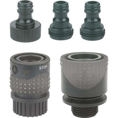 Gilmour - Garden Hose Fittings & Repair Kits Type: Connector Connector Type: Male; Female - Americas Tooling