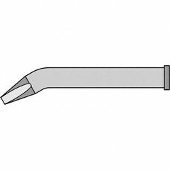 Weller - Soldering Iron Tips; Type: Chisel Tip ; For Use With: WP120; WXP120 - Exact Industrial Supply