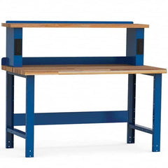 Rousseau Metal - Stationary Work Benches, Tables Type: Work Bench Top Material: Laminated Wood - Americas Tooling