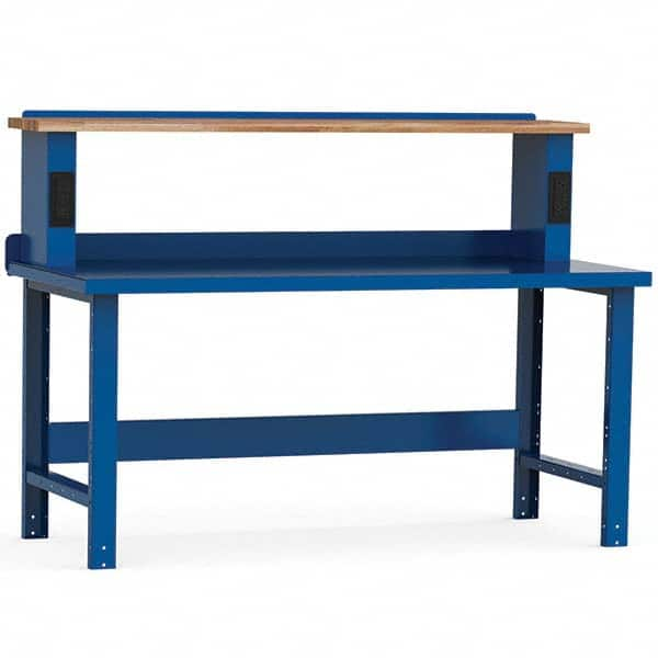 Rousseau Metal - Stationary Work Benches, Tables Type: Work Bench Top Material: Painted Steel - Americas Tooling