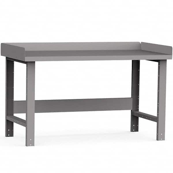 Rousseau Metal - Stationary Work Benches, Tables Type: Work Bench Top Material: Painted Steel - Americas Tooling