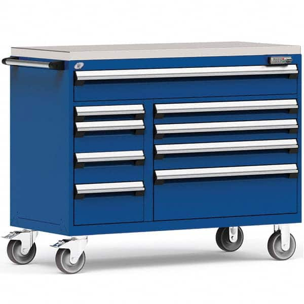 Rousseau Metal - Tool Roller Cabinets Drawers Range: 5 - 10 Drawers Width Range: 48" and Wider - Americas Tooling