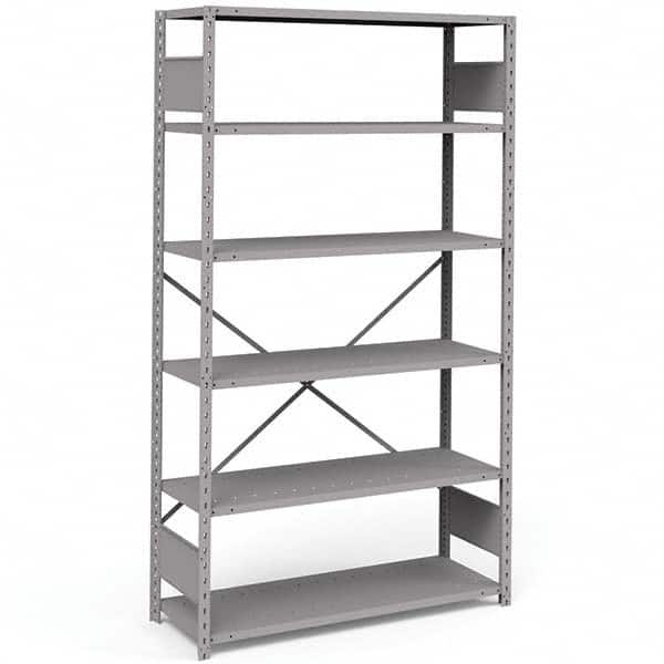 Rousseau Metal - Steel Shelving Type: Shelving Starter or Add-On: Starter - Americas Tooling