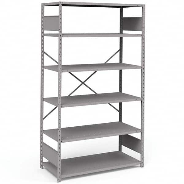 Rousseau Metal - Steel Shelving Type: Shelving Starter or Add-On: Starter - Americas Tooling