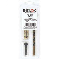 E-Z LOK - Thread Repair Kits Insert Thread Size (Inch): #8-32 Includes Drill: Yes - Americas Tooling