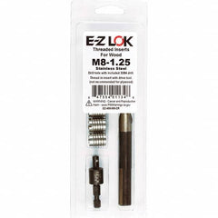 E-Z LOK - Thread Repair Kits Insert Thread Size (mm): M8x1.25 Includes Drill: Yes - Americas Tooling