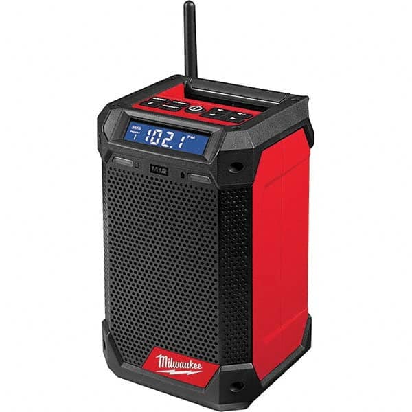 Milwaukee Tool - Job Site Radios Type: Worksite Radio & Charger Height (Decimal Inch): 9.2100 - Americas Tooling