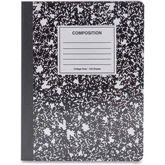 UNIVERSAL - Note Pads, Writing Pads & Notebooks Writing Pads & Notebook Type: Composition Book Size: 9-3/4 x 7-1/2 - Americas Tooling