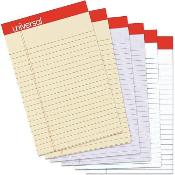 UNIVERSAL - Note Pads, Writing Pads & Notebooks Writing Pads & Notebook Type: Writing Pad Size: 5 x 8 - Americas Tooling