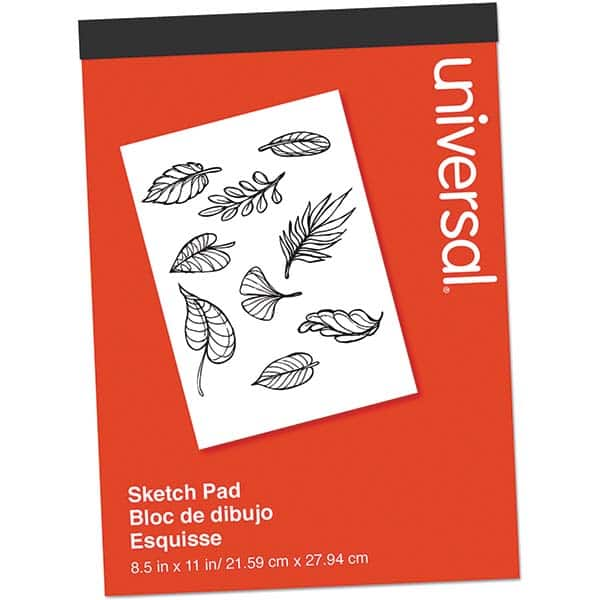 UNIVERSAL - Note Pads, Writing Pads & Notebooks Writing Pads & Notebook Type: Scratch Pad Size: 8-1/2 x 11 - Americas Tooling