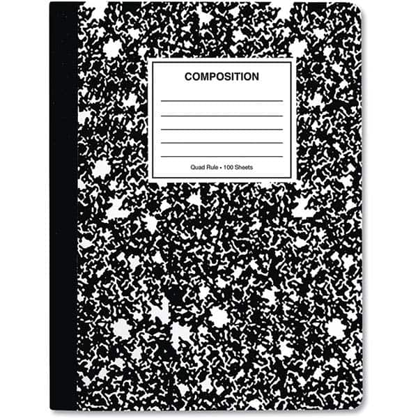 UNIVERSAL - Note Pads, Writing Pads & Notebooks Writing Pads & Notebook Type: Composition Book Size: 9-3/4 x 7-1/2 - Americas Tooling