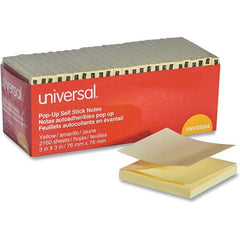 UNIVERSAL - Note Pads, Writing Pads & Notebooks Writing Pads & Notebook Type: Self-Stick Notes Size: 3 x 3 - Americas Tooling