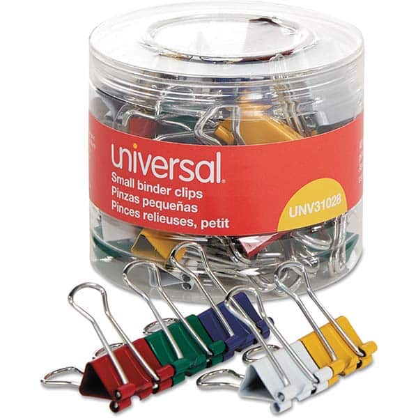 UNIVERSAL - Binder Clips Width (Inch): 0.75 Binder Type: Binder Clip - Americas Tooling