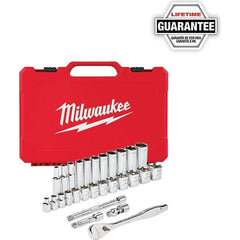 Milwaukee Tool - Combination Hand Tool Sets Tool Type: Mechanic's Tool Set Number of Pieces: 28.000 - Americas Tooling