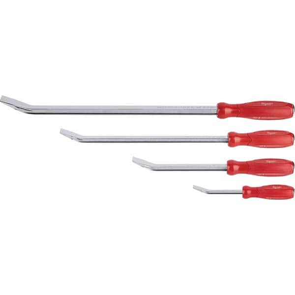 Milwaukee Tool - Pry Bar Sets Type: Pry Bar Set Number of Pieces: 4.000 - Americas Tooling