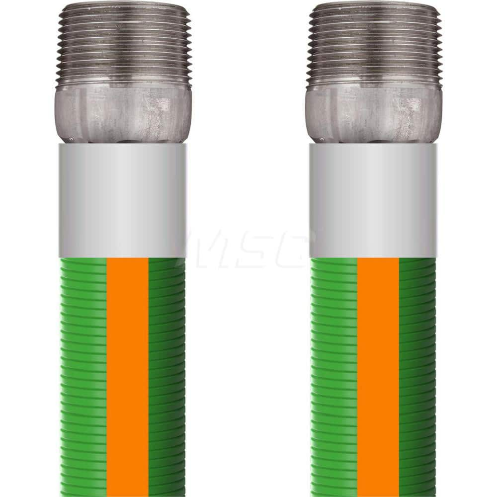 Chemical & Petroleum Hose; Inside Diameter (Inch): 3; Outside Diameter (Decimal Inch): 3.6600; Overall Length: 20; Type: Chemical Handling Hose; Connection Type: MPT; Minimum Temperature (F): -40.000; Maximum Temperature (F): 250.000; Material: Polypropyl