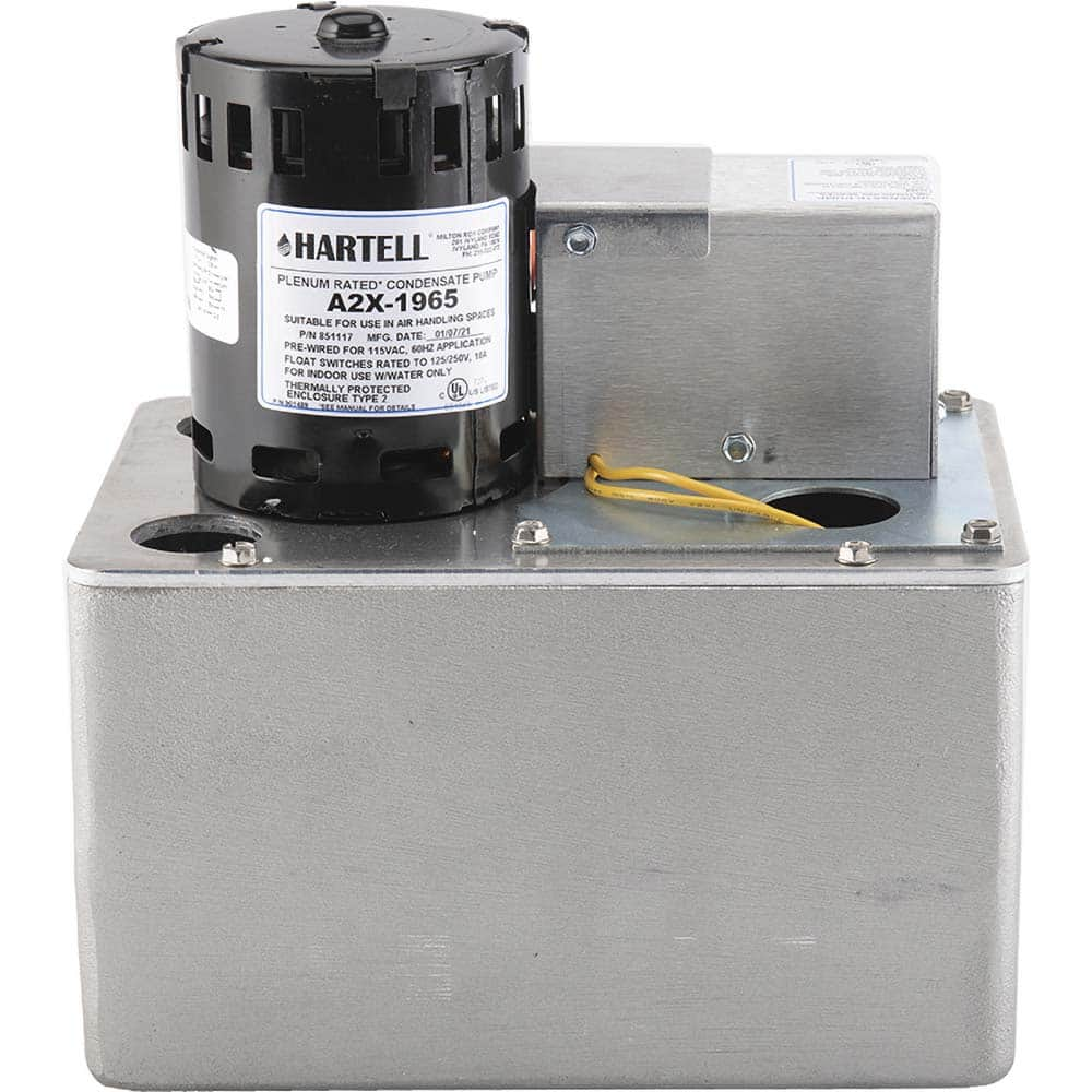 Hartell - Condensate Systems Type: Plenum Rated Condensate Pump Voltage: 115/230 - Americas Tooling