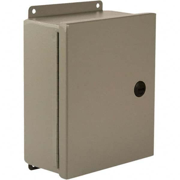 Wiegmann - NEMA 4 Steel Standard Enclosure with Continuous Hinge Cover - Americas Tooling