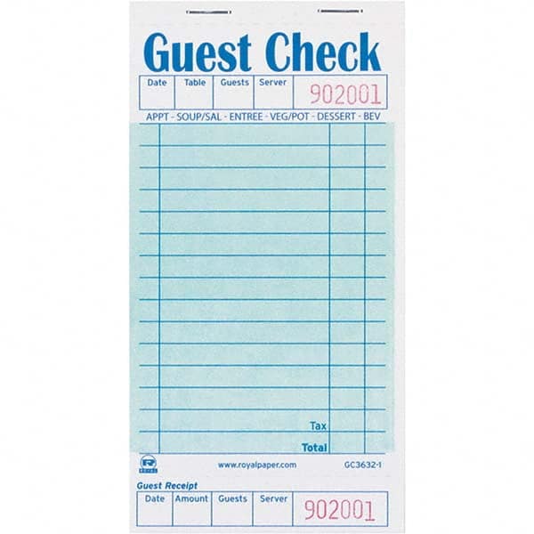 Royal Paper - Note Pads, Writing Pads & Notebooks Writing Pads & Notebook Type: Guest Book Size: 11 x 8-1/2 - Americas Tooling