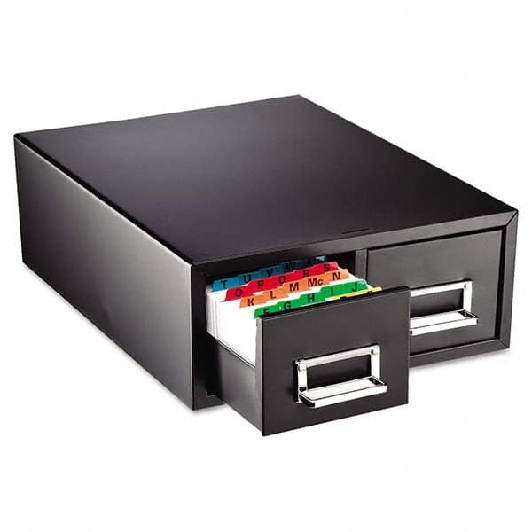 SteelMaster - Compartment Storage Boxes & Bins Type: Index Card Cabinet w/Pull Drawer Number of Compartments: 1.000 - Americas Tooling