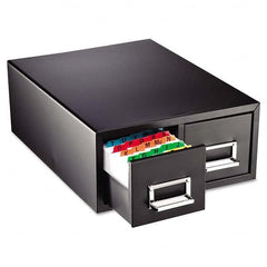 SteelMaster - Compartment Storage Boxes & Bins Type: Index Card Cabinet w/Pull Drawer Number of Compartments: 1.000 - Americas Tooling