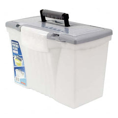 Storex - Compartment Storage Boxes & Bins Type: File Boxes-Portable Number of Compartments: 1.000 - Americas Tooling