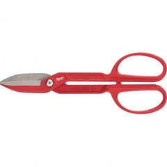 Milwaukee Tool - Snips Snip Type: Tinner's Snip Cut Direction: Straight - Americas Tooling