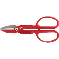 Milwaukee Tool - Snips Snip Type: Tinner's Snip Cut Direction: Straight - Americas Tooling