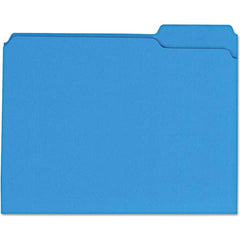 UNIVERSAL - File Folders, Expansion Folders & Hanging Files Folder/File Type: File Folders with Top Tab Color: Blue - Americas Tooling