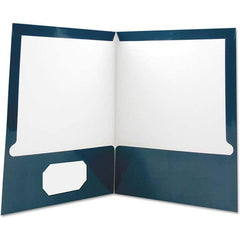 UNIVERSAL - File Folders, Expansion Folders & Hanging Files Folder/File Type: Pocket Folders Color: Navy - Americas Tooling