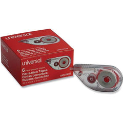 UNIVERSAL - Correction Fluid & Tape Type: Correction Tape Non-Refillable Tape Size: 1/5 x 393" - Americas Tooling