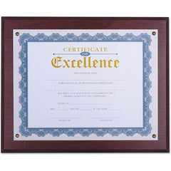 UNIVERSAL - Document Protectors Type: Award Plaque Width (Inch): 13.33 - Americas Tooling