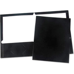 UNIVERSAL - File Folders, Expansion Folders & Hanging Files Folder/File Type: Pocket Folders Color: Black - Americas Tooling