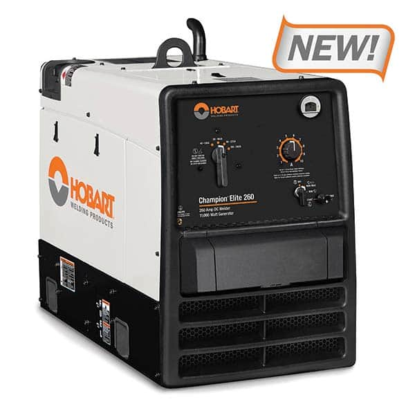 Hobart Welding Products - Portable Welder/Generators Amperage Rating: 260 Duty Cycle: 100% - Americas Tooling