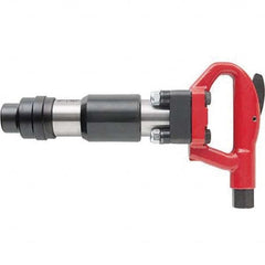 Chicago Pneumatic - 2,150 BPM, 1-1/8" Long Stroke, Air Chipping Hammer - Americas Tooling