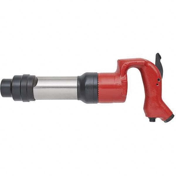 Chicago Pneumatic - 1,750 BPM, 2-1/2" Long Stroke, Air Chipping Hammer - Americas Tooling