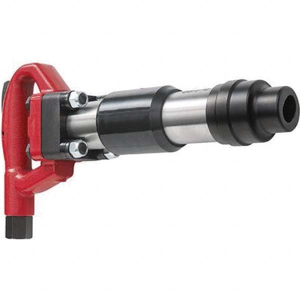 Chicago Pneumatic - 1,700 BPM, 1-1/8" Long Stroke, Air Chipping Hammer - Americas Tooling