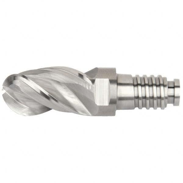 Kennametal - Ball End Mill Heads Mill Diameter (Inch): 5/8 Mill Diameter (Decimal Inch): 0.6250 - Americas Tooling