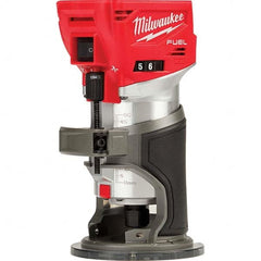 Milwaukee Tool - Electric Routers Collet Size (Inch): 1/4 Router Type: Cordless Compact Router - Americas Tooling