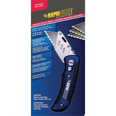 Rapid Edge - Pocket & Folding Knives Knife Type: Utility Blade Folding Knife Edge Type: Serrated - Americas Tooling