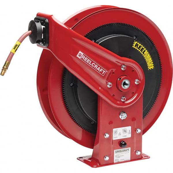 Reelcraft - 50' Spring Retractable Hose Reel - Americas Tooling