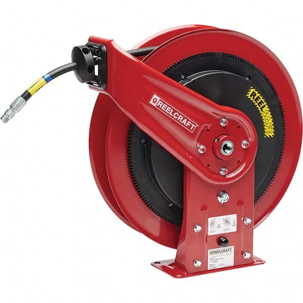 Reelcraft - 50' Spring Retractable Hose Reel - Americas Tooling