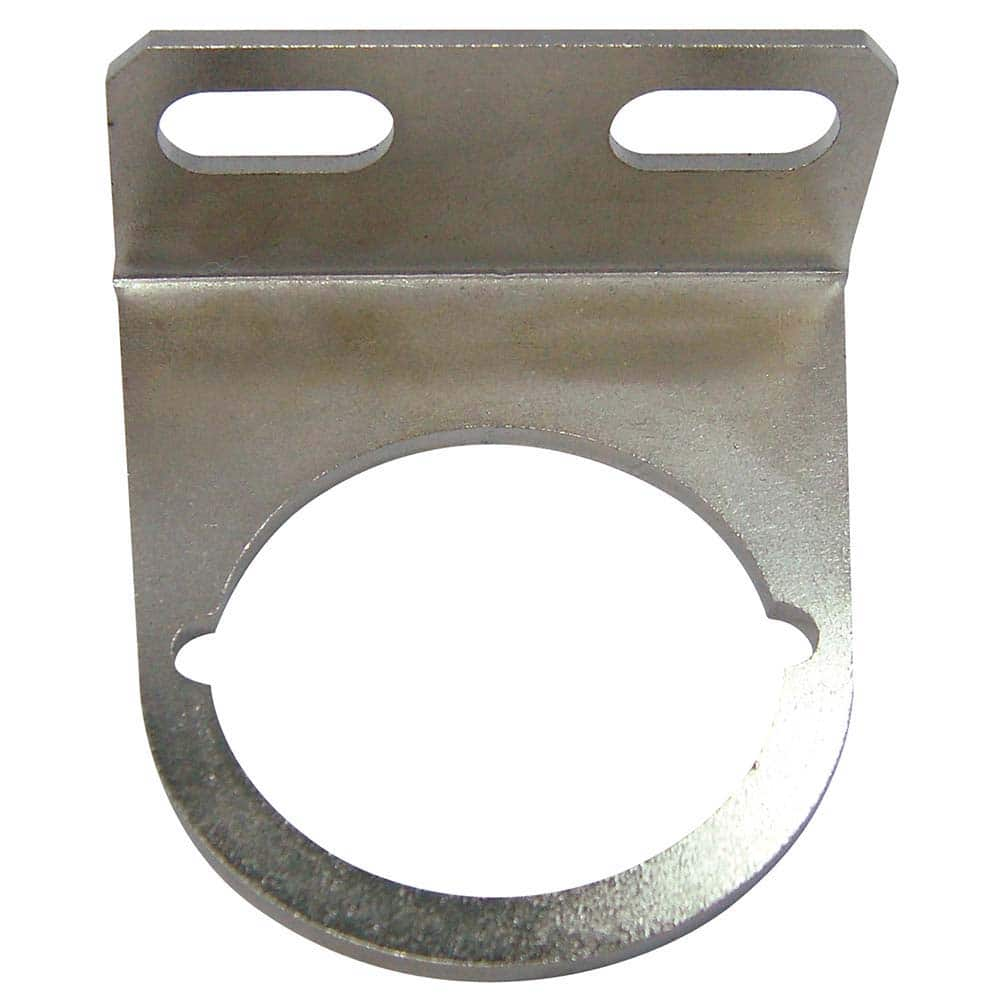 FRL Accessories; Type: Mounting Bracket; Accessory Type: Mounting Bracket; For Use With: Precision Air Regulator; Material: Steel; Material: Steel; Width (Decimal Inch): 2.1300; Height (Inch): 0.91