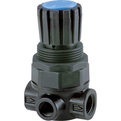 Compressed Air Regulator: 1/8″ NPT, 170 Max psi, Miniature 53 CFM