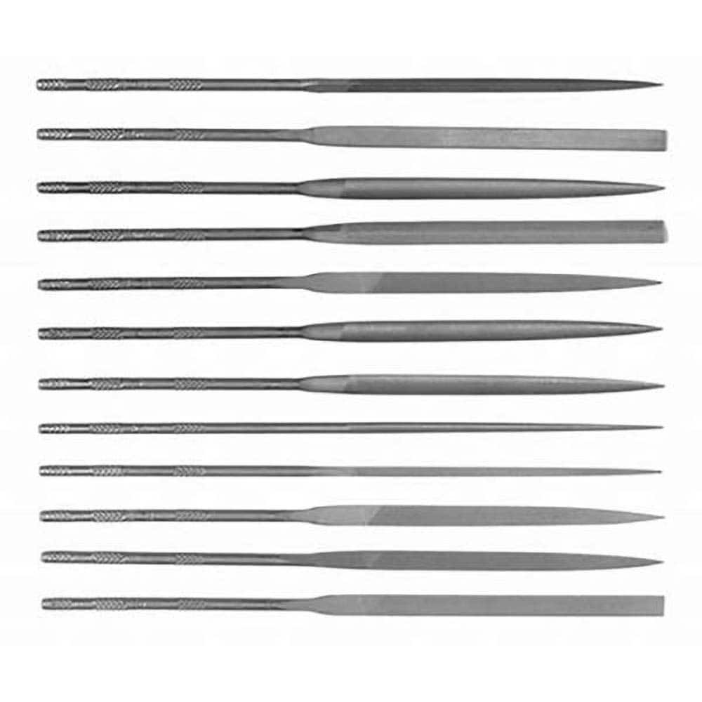 Simonds File - File Sets File Set Type: Needle File Types Included: Square; Round; Half Round; Slitting; Flat; Marking; Knife; Crossing; Three Square; Barrette; Equalling - Americas Tooling