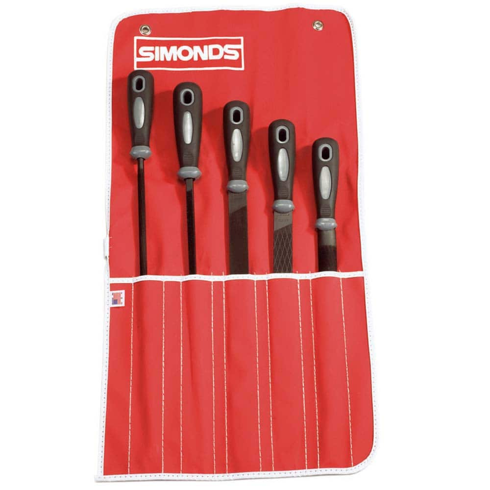 Simonds File - File Sets File Set Type: American File Types Included: Mill; Half Round; Round; Slim Taper; Rasp - Americas Tooling