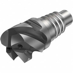 Sandvik Coromant - Corner Radius & Corner Chamfer End Mill Heads Mill Diameter (mm): 25.00 Mill Diameter (Decimal Inch): 0.9843 - Americas Tooling