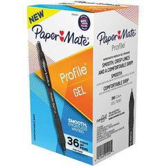 Paper Mate - Pens & Pencils Type: Retractable Gel Color: Black - Americas Tooling