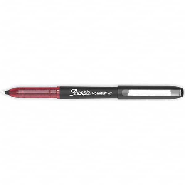 Sharpie - Pens & Pencils Type: Roller Ball Pen Color: Red - Americas Tooling